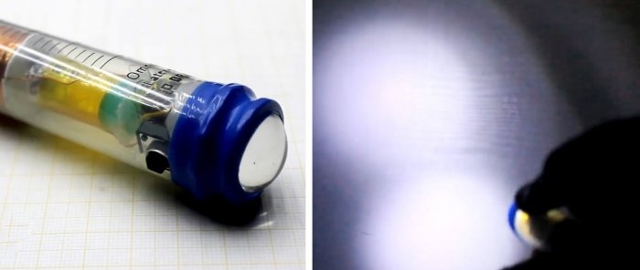 How to make an eternal flashlight without batteries Option with high brightness and glow duration