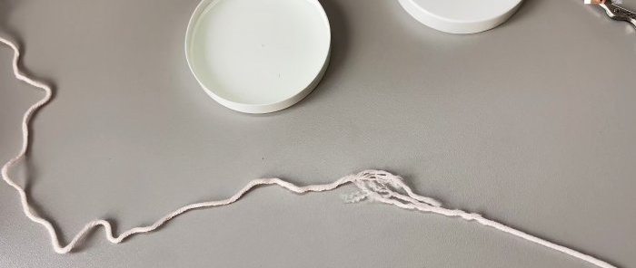How to splice wool yarn without knotting or thickening