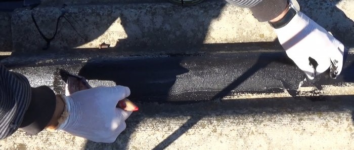 Comment réparer une fissure dans une ardoise avec ce que l'on a sous la main