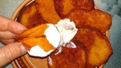 Tortitas de calabaza crudas o cómo “deshacerse” deliciosamente de la fruta