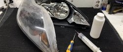 How to disassemble conventionally non-separable headlights