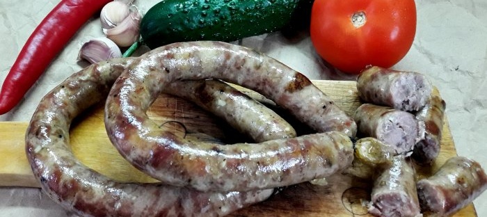 Paano magluto ng Ukrainian sausage sa bahay