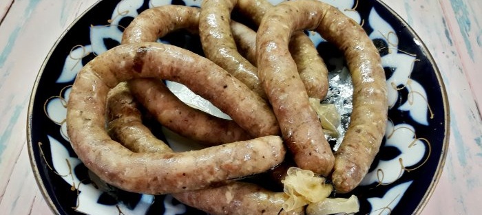 How to cook Ukrainian sausage at home