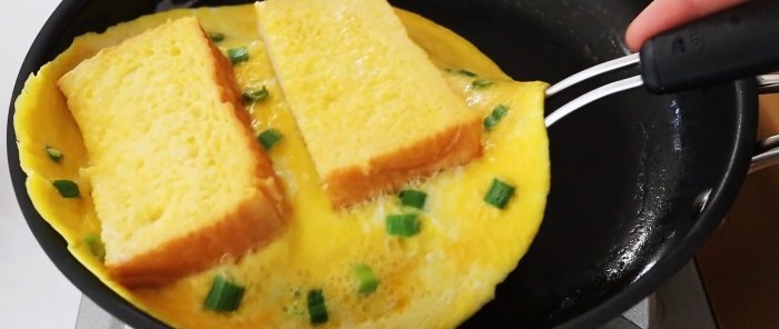 Kahvaltıda hızlı bir şekilde lezzetli ve sağlıklı yumurtalı tost hazırlamanın 3 yolu