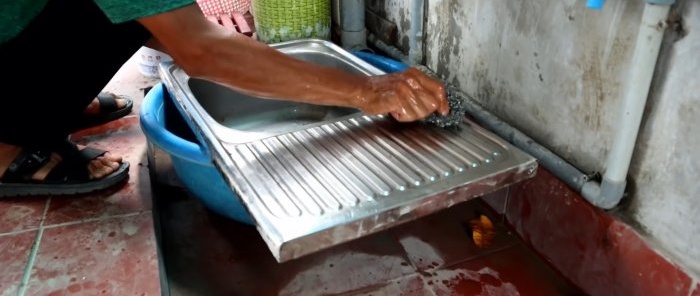 Cómo hacer un horno de exterior barato con un fregadero viejo