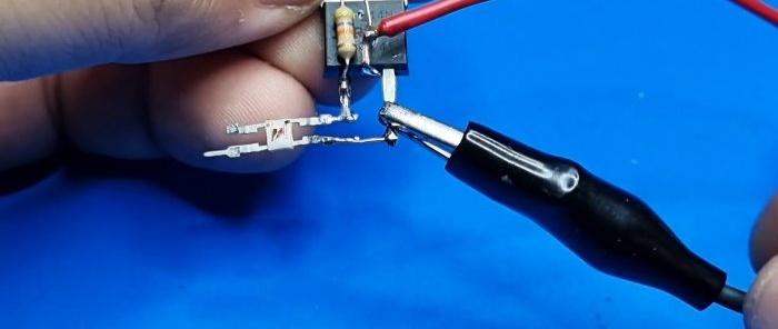 How to make a photodiode from an optocoupler