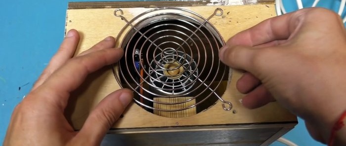 Cómo hacer un secador automático a partir de un secador de pelo roto.