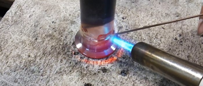 Как да запоявате запояване с обикновена горелка
