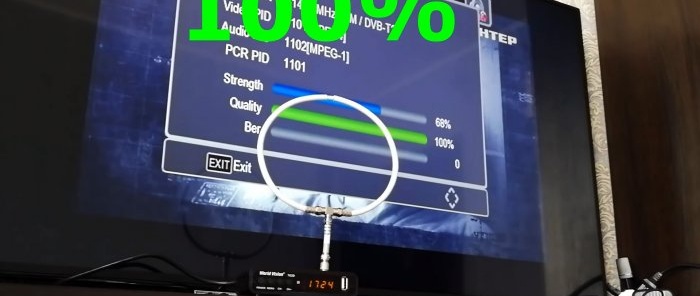 Како направити антену за дигиталну телевизију без лемилице или увијања