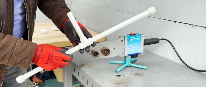 Comment fabriquer un arroseur à partir d'un tuyau en PP