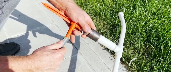 Comment fabriquer un arroseur à partir d'un tuyau en PP