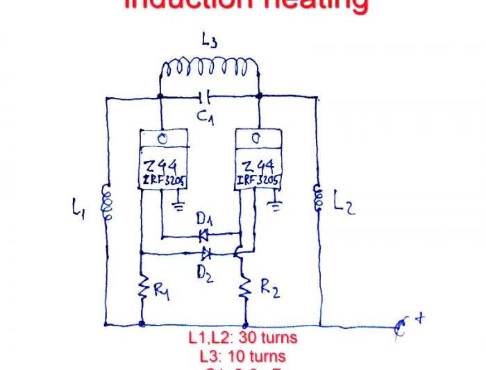 How to make a 12V induction cooker in an old hard drive case