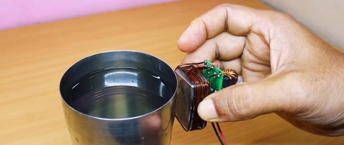 Kako napraviti džepni indukcijski kotao od 12V