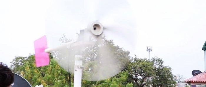 Как да направите вятърен генератор от аквариумна помпа