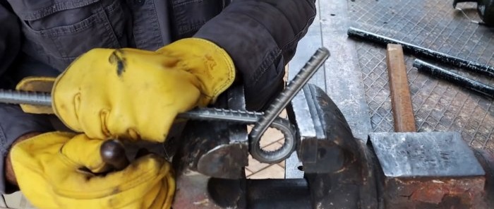 Hur man binder stålarmering utan att värmas till en sjöknut