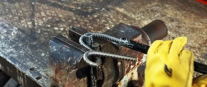 Come legare il rinforzo in acciaio senza riscaldamento in un nodo marino
