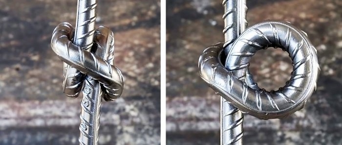 Како везати челичну арматуру без загревања у морски чвор