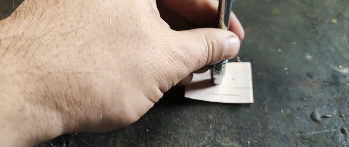 Manche de couteau en écorce de bouleau DIY