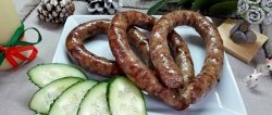 Juicy Ukrainian sausage - an easy recipe without the agonizing wait