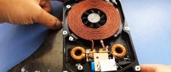 Come realizzare un fornello a induzione da 12 V in un vecchio case del disco rigido