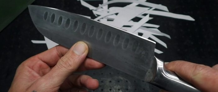 1 خدعة لتسهيل شحذ السكين على ماكينة الحلاقة باستخدام حجر المشحذ