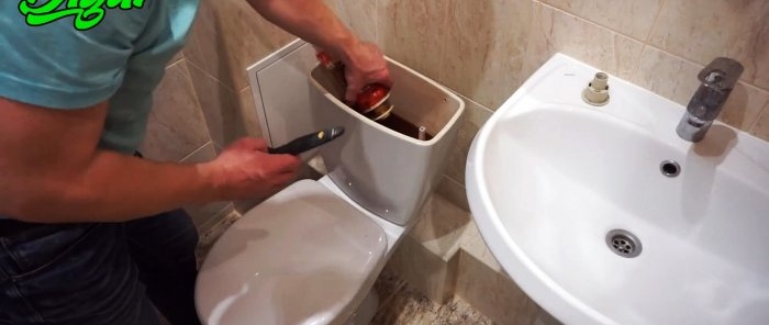 A WC-tartály nem telt meg vízzel, hogyan lehet megoldani a problémát