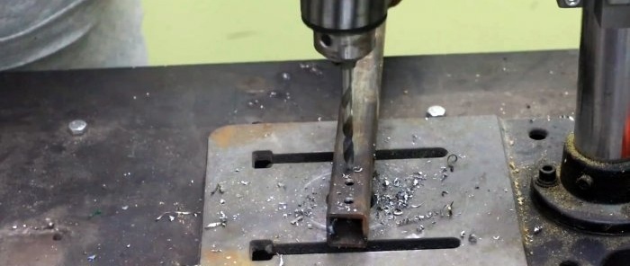 How to make a device for properly sharpening drills for metal from PET bottle caps