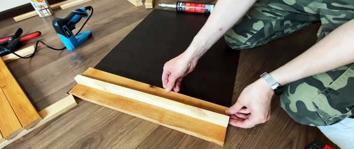 Sådan laver du et flydende computerbord