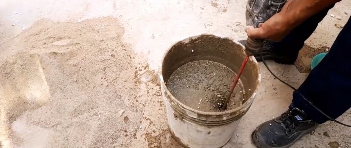 Πώς να φτιάξετε ζεστούς και ελαφρούς τσιμεντόλιθους