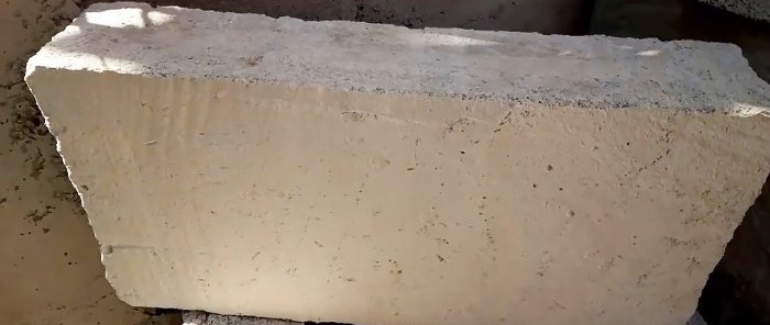 Cum să faci blocuri de beton calde, ușoare, cu beneficii triple