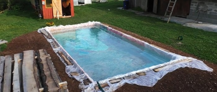 Како направити огроман базен за скоро ништа