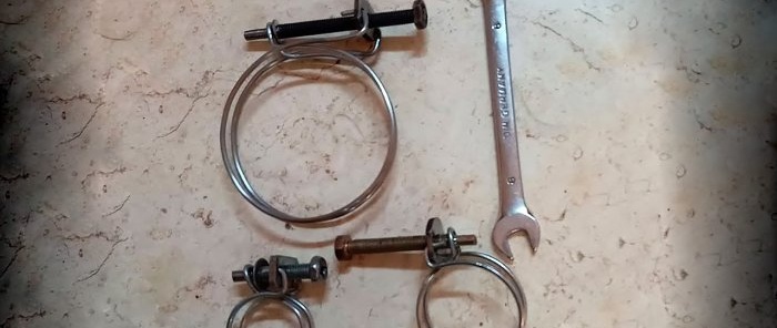 Paano gumawa ng isang simpleng screw clamp mula sa wire