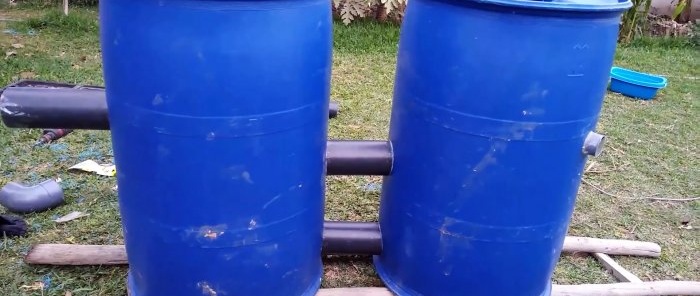 Sådan laver du et simpelt biogasanlæg til at producere fri gas fra affald