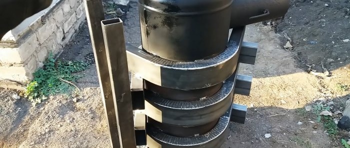 Как да си направим високоефективна печка от газов цилиндър