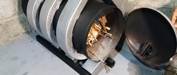 Cómo hacer una estufa altamente eficiente con un cilindro de gas.