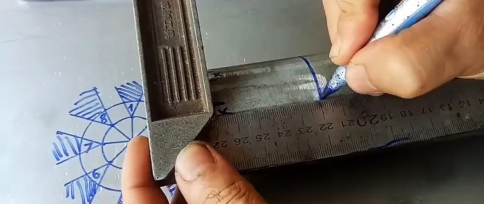 Sådan svejses to metalrør med forskellige diametre