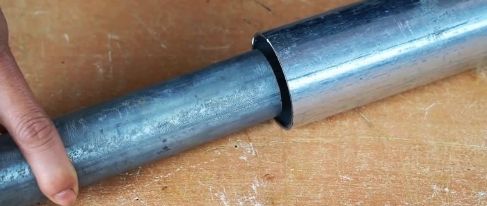 Cách hàn hai ống kim loại có đường kính khác nhau