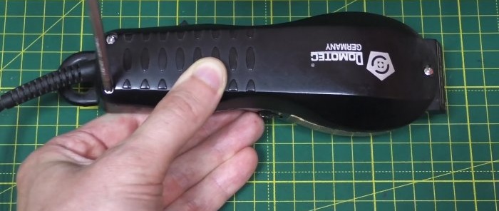 Renovating from an old hair clipper