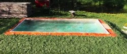 Como fazer uma piscina enorme gastando quase nada