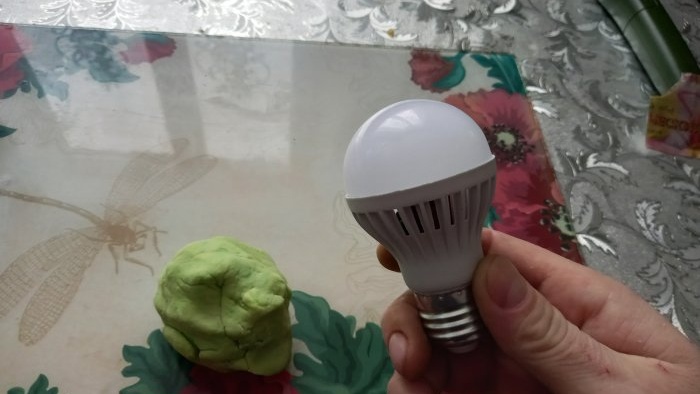 How to make a very unusual original night light - definitely no one has something like this