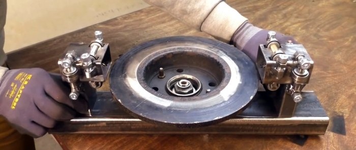DIY elektromehanička pila za metal temeljena na glavčini automobila