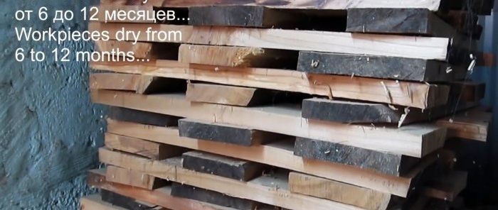Cara membuat tong dari kayu balak lama