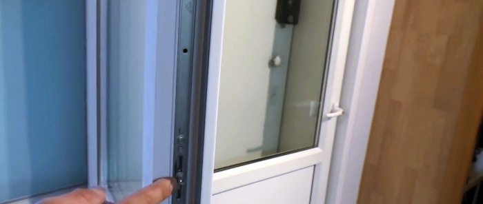 So stellen Sie ein Fenster ein, um den Luftstoß genau zu entfernen