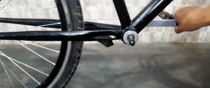 Kaip paversti dviratį iš grandininės pavaros į kardaninę