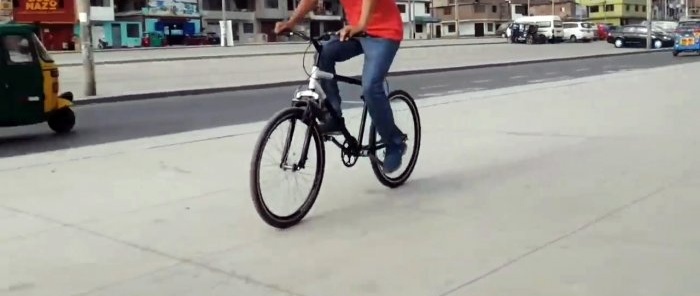 Hoe een fiets om te bouwen van een kettingaandrijving naar een cardanaandrijving