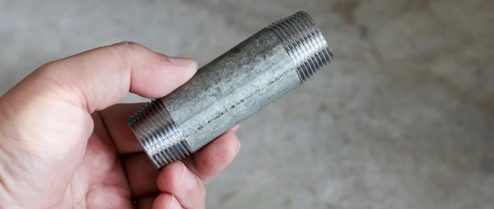 Cum se face o sablă dintr-un cilindru mic de gaz