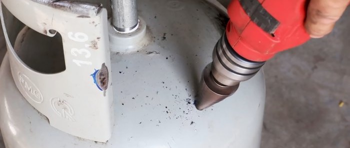 Πώς να φτιάξετε ένα αμμοβολή από μια μικρή φιάλη αερίου