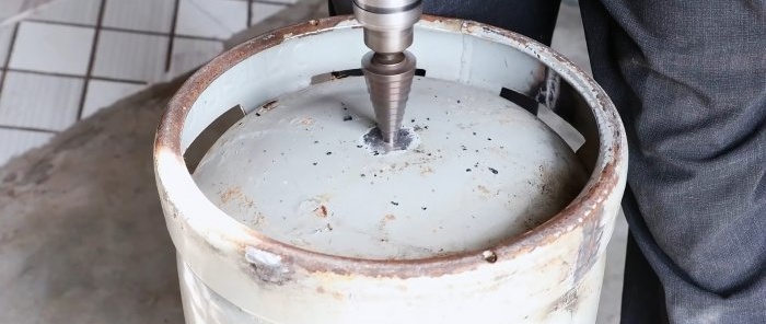 Kako napraviti pjeskar od malog plinskog cilindra