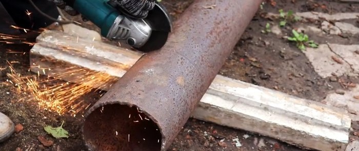 Comment fabriquer un poêle simple à partir d'un tuyau avec un remplissage unique et une flamme réglable