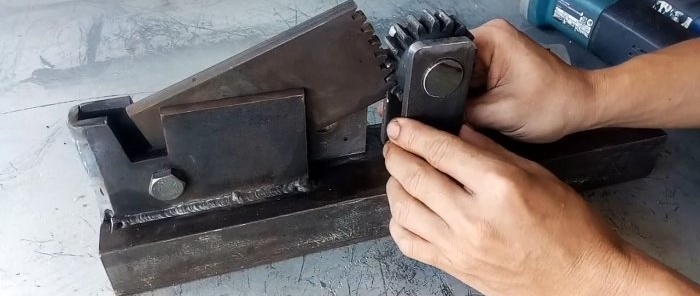 Ako vyrobiť ťažké nožnice na plech zo starej automobilovej pružiny